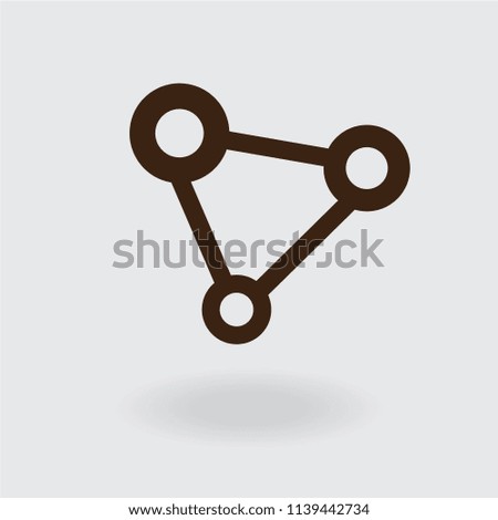 Business Network vector icon