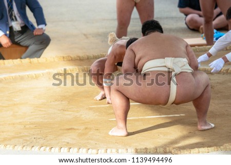 Amateur sumo wrestler
