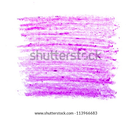 Colorful wax brush strokes