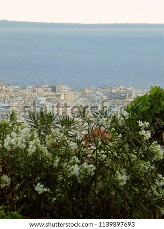 Panoramic View of Thessaloniki, Greece