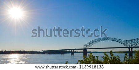 Bridge over the Mississippi river