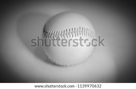 baseball ball .isolated on a white background .