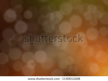 Dark Orange vector abstract blurred template. A vague abstract illustration with gradient. A completely new template for your design.