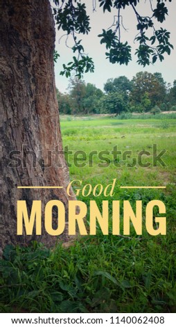 good morning image