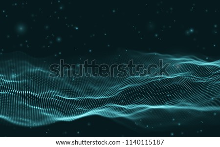 Music abstract background blue. Equalizer for music, showing sound waves with music waves, music background equalizer vector concept. Eps10 vector illustration. Royalty-Free Stock Photo #1140115187