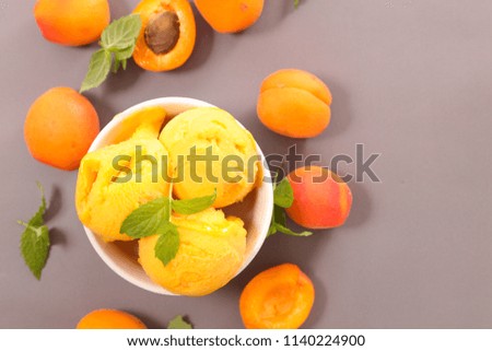 apricot ice cream