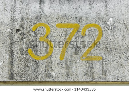 House number thee hundred and seventy two (372)