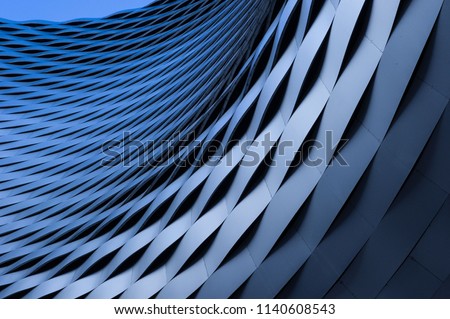 abstract blue metallic background Royalty-Free Stock Photo #1140608543