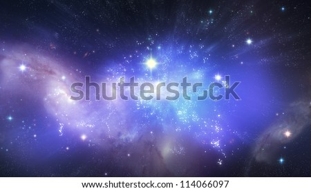 Beautiful universe background