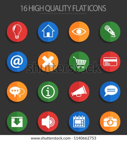 user interface web icons for user interface design