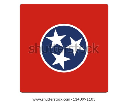 Tennessee Square Flag
