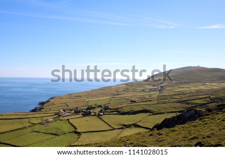 Cliffs and coast of Dursey island West Cork, Ireland