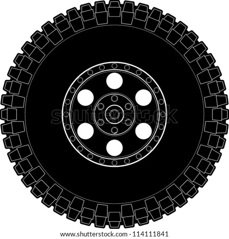 off road tire symbol