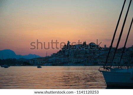 Sunset in Poros