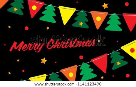 Festive background, Merry Christmas. Christmas card. Vector illustration 