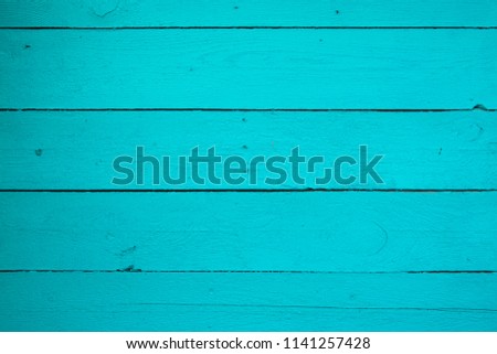 Aged blue painted wooden texture, shabby paint