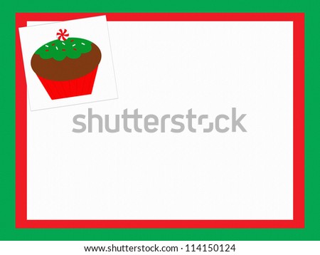 Holiday Cupcake - Text