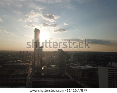 Sunset in South West Philadelphia 