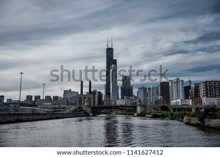 A Beautiful view of downtown Chicago