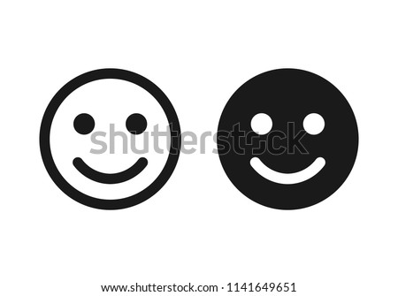 Smile icon. Happy face symbol.Smile icon for your web design. Royalty-Free Stock Photo #1141649651