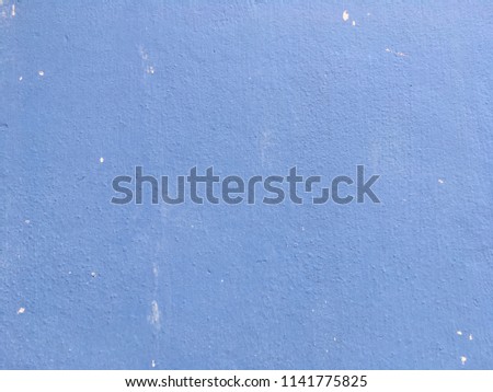 Old blue cement wall backdrop for texture