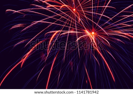 Amazing and Beautiful fireworks in Costa Brava, Catalunya
