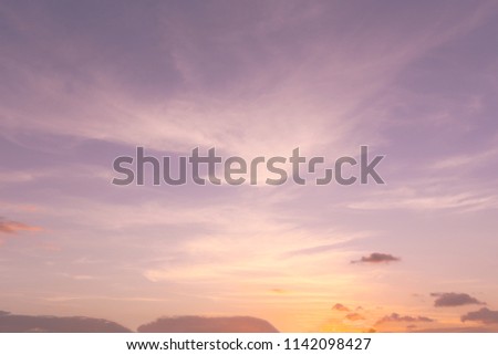 abstract background cloudy sky defocused  with pastel gradient color,beautiful concept design empty soft space textured Website banner 