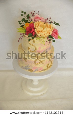 Handmade artistic cakes and cookies