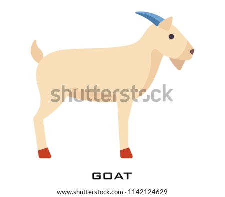 Goat icon signs