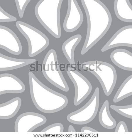Colorful free form pattern. Vector image.