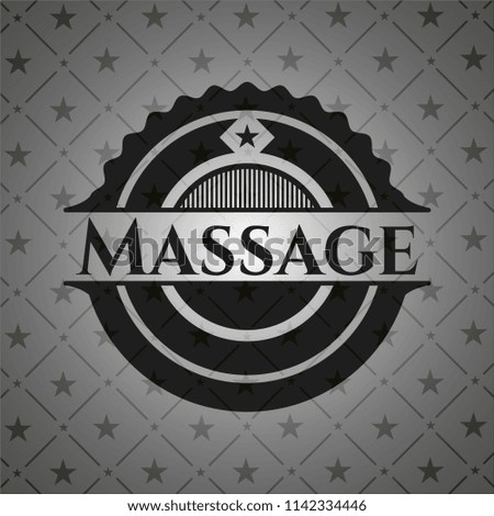 Massage black badge