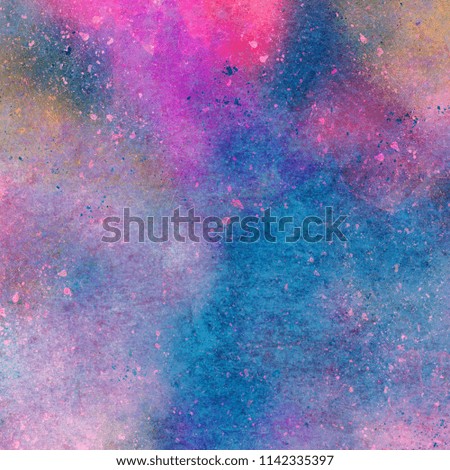 Watercolor abstract colorful grunge background, trendy texture for your web design