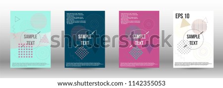 A modern template for the design of the cover. Creative fluid backgrounds with memphis elements for creating a fashionable abstract cover, banner, poster, brochure. Vector illustration. EPS 10.