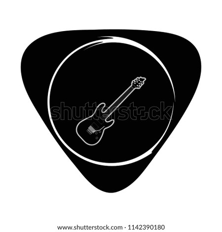 guitar in the pick