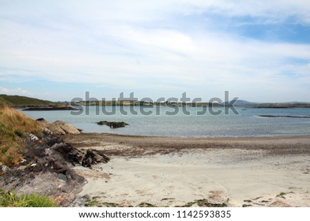 Summer at the beach Heir Island, West Cork Ireland