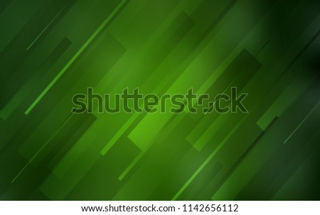 Light Green vector pattern with sharp lines. Shining colored illustration with sharp stripes. Best design for your ad, poster, banner.