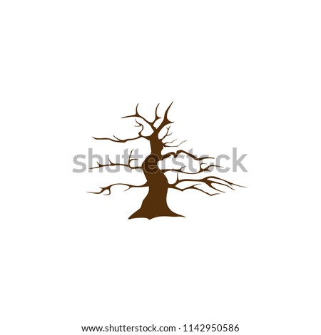 Tree logo vector design element for company