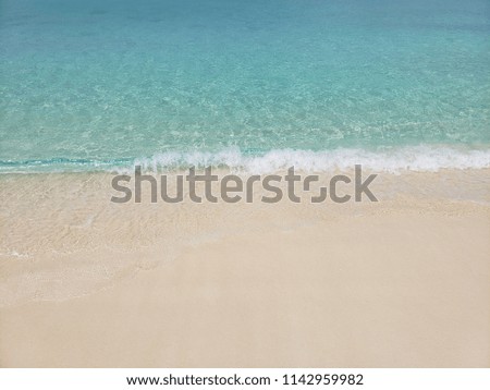 perfect water and beach 
