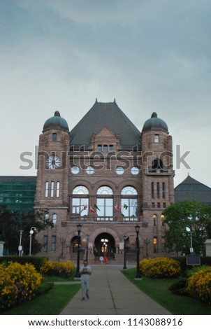 Ontario Legislative Building - Queen's Park - Toronto, Canada
