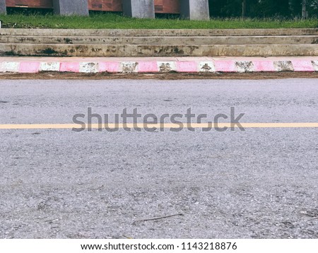 Road and footpath background 
