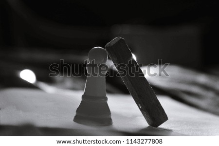 black and white creative chess photography