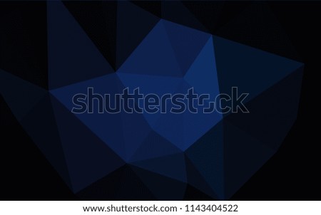 Dark Multicolor vector abstract mosaic pattern. Colorful illustration in abstract style with triangles. Textured pattern for your backgrounds.