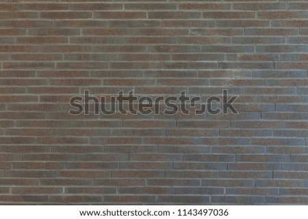 brick wall texture grunge background with vignetted corners, may use to interior design