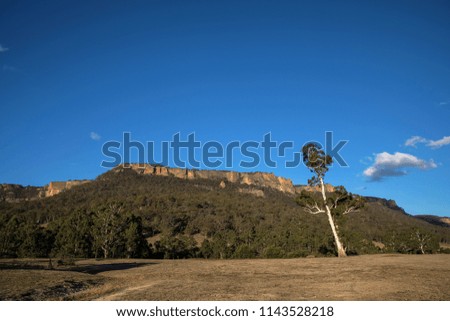 Wolgan Valley in the Blue Mountains Australia