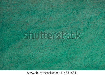 green color pastel on recycled paper background texture