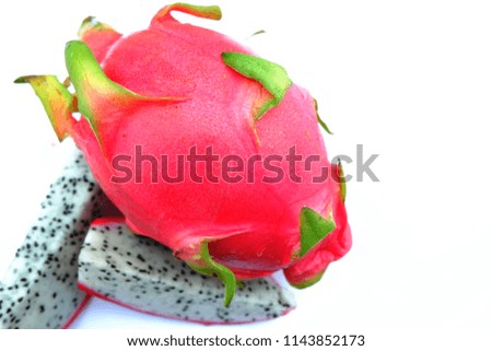 Thai fruit dragon fruit