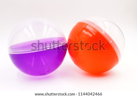 Gashapon, toy in a ball Royalty-Free Stock Photo #1144042466