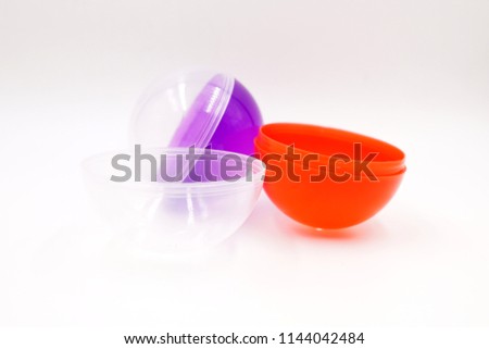 Gashapon, toy in a ball Royalty-Free Stock Photo #1144042484