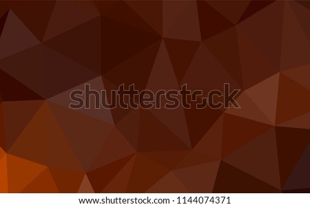 Dark Pink vector polygonal pattern. Colorful illustration in abstract style with triangles. Brand new style for your business design.
