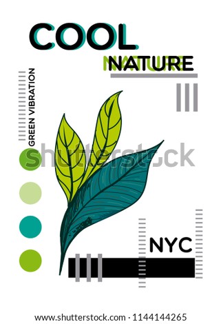 new york cool nature,t-shirt design